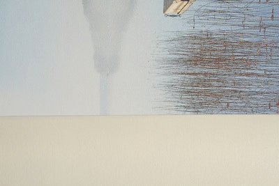 Tappeto Vinile Vista Fog NR02 – Design Paesaggio Neutro Made in Italy - CarpetLiving