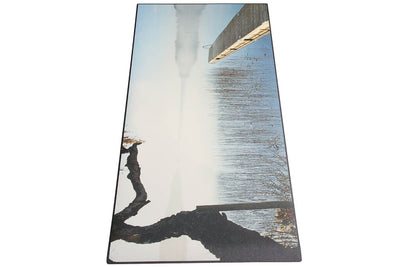 Tappeto Vinile Vista Fog NR02 – Design Paesaggio Neutro Made in Italy - CarpetLiving