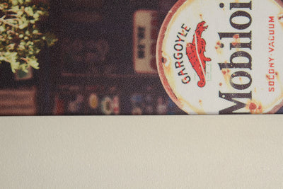 Tappeto Cucina Lavabile in Vinile Vista VN03 Gasoline – Auto Retrò - CarpetLiving