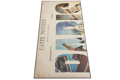 Tappeto per la Cucina in Vinile - Antiscivolo - Made in Italy - VISTA POSTCARD - CarpetLiving