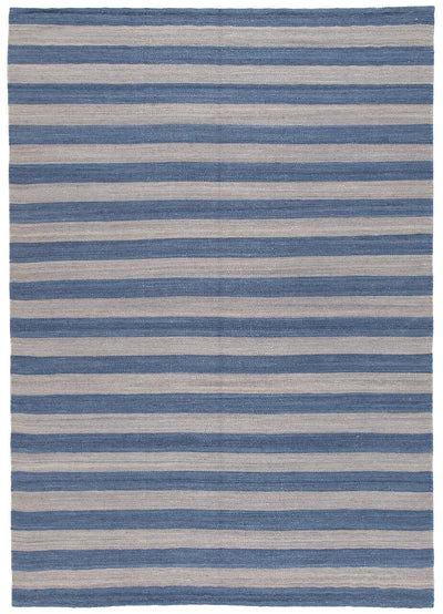 MALI STRIPE GREY BLUE - CarpetLiving