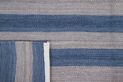 MALI STRIPE GREY BLUE - CarpetLiving