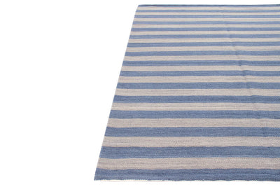 MALI STRIPE GREY BLUE - CarpetLiving