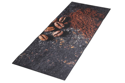 Tappeto Vinile Lavabile Vista Caffè 04 - Effetto HD - CarpetLiving