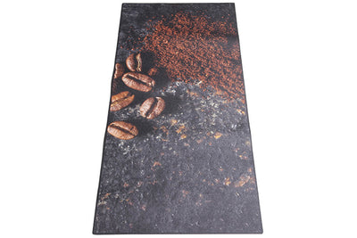 Tappeto Vinile Lavabile Vista Caffè 04 - Effetto HD - CarpetLiving