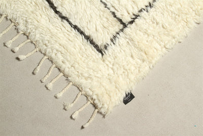 Amini Carpets - MOROCCAN TOUCH IVORY/CHARCOAL - CarpetLiving