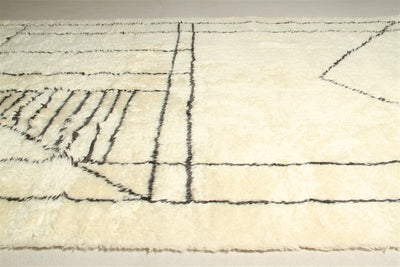 Amini Carpets - MOROCCAN TOUCH IVORY/CHARCOAL - CarpetLiving