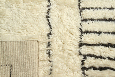 Amini Carpets - MOROCCAN TOUCH IVORY/CHARCOAL - CarpetLiving