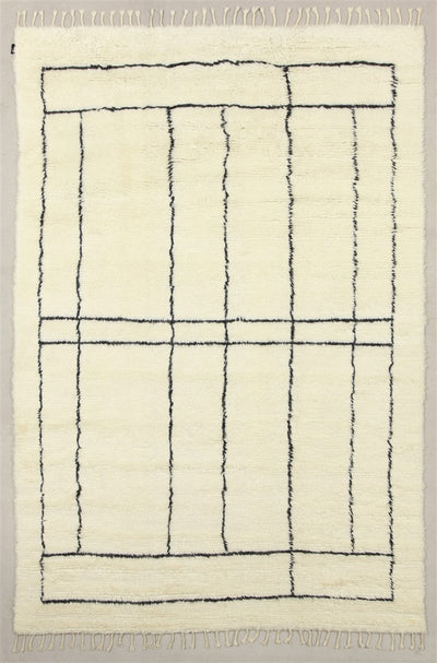 MOROCCAN TOUCH 00331_01 IVORY/CHARCOAL