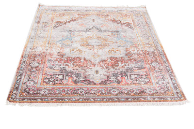 Tappeto stile Vintage - Bright Multicolore - Antiscivolo | Ideale per Soggiorno, Sala da Pranzo, Camera da Letto - CarpetLiving