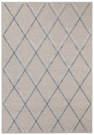 Tappeto Moderno MAYFAIR 4 Beige Grigio Blu – Design Contemporaneo - CarpetLiving