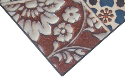 Tappeto Passatoia Vinile Vista LM23L – Stile Maiolica – Made in Italy - CarpetLiving