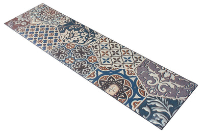 Tappeto Passatoia Vinile Vista LM23L – Stile Maiolica – Made in Italy - CarpetLiving