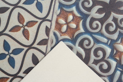 Tappeto Passatoia Vinile Vista LM23L – Stile Maiolica – Made in Italy - CarpetLiving