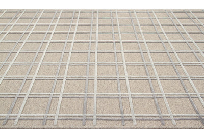 Tappeto Moderno MAYFAIR 7 Beige Grigio Blu – Design Contemporaneo - CarpetLiving