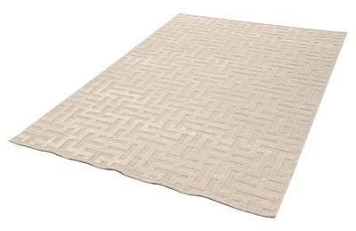 Tappeto Moderno MAYFAIR 5 Ecrù Avorio – Design Contemporaneo - CarpetLiving