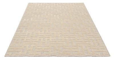 Tappeto Moderno MAYFAIR 5 Ecrù Avorio – Design Contemporaneo - CarpetLiving