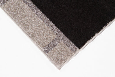 Tappeto Moderno Geometrico Disegno a Blocchi - Rosso e Grigio - CarpetLiving