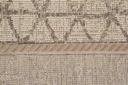Tappeto Interno Esterno Veranda A – Champagne Taupe – Effetto Juta Naturale