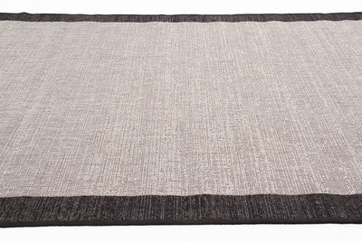 Tappeto Interno Esterno Veranda E Grey – Effetto Juta – Grigio e Nero - CarpetLiving