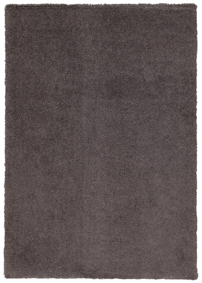 Tappeto Shaggy Desio - Grigio - Morbido e Resistente - Tinta Unita | Ideale per Soggiorno e Camera da Letto - CarpetLiving