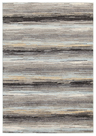 Tappeto righe Soave Stripe Blue/Grey - moderno e compatto - CarpetLiving