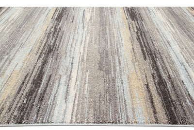 Tappeto righe Soave Stripe Blue/Grey - moderno e compatto - CarpetLiving