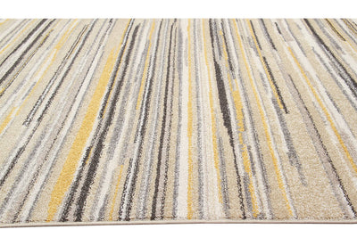 Tappeto righe Soave Stripe Cream/Yellow - elegante e luminoso - CarpetLiving