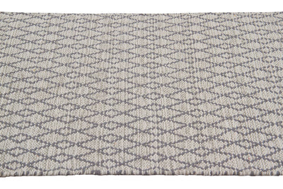 Tappeto in Cotone Grigio - Lavabile in Lavatrice | Ideale per la Cucina e il Bagno - CarpetLiving