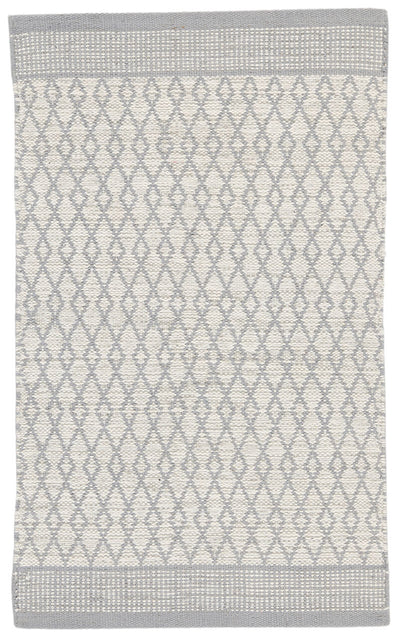 Tappeto in Cotone Grigio chiaro - Lavabile in Lavatrice | Ideale per la Cucina e il Bagno - CarpetLiving