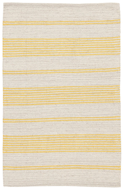 Tappeto in Cotone Giallo - Lavabile in Lavatrice | Ideale per la Cucina e il Bagno - CarpetLiving