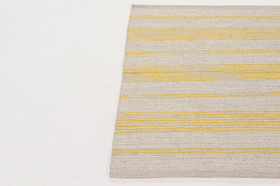 Tappeto in Cotone Giallo - Lavabile in Lavatrice | Ideale per la Cucina e il Bagno - CarpetLiving
