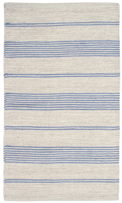 Tappeto in Cotone Blu - Lavabile in Lavatrice | Ideale per la Cucina e il Bagno - CarpetLiving