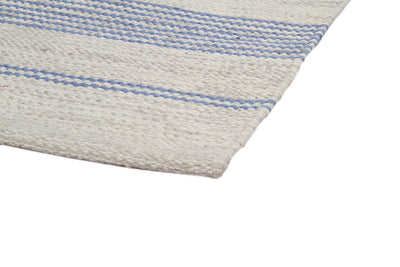 Tappeto in Cotone Blu - Lavabile in Lavatrice | Ideale per la Cucina e il Bagno - CarpetLiving