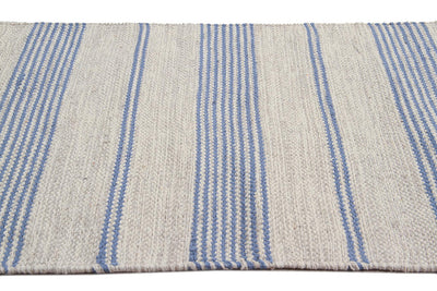 Tappeto in Cotone Blu - Lavabile in Lavatrice | Ideale per la Cucina e il Bagno - CarpetLiving