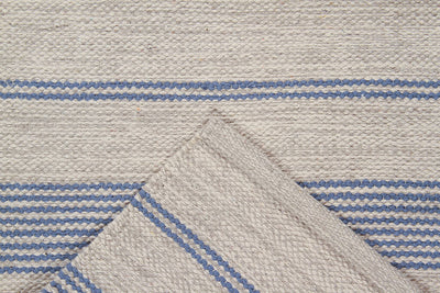 Tappeto in Cotone Blu - Lavabile in Lavatrice | Ideale per la Cucina e il Bagno - CarpetLiving