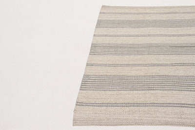 Tappeto in Cotone Grigio - Lavabile in Lavatrice | Ideale per la Cucina e il Bagno - CarpetLiving