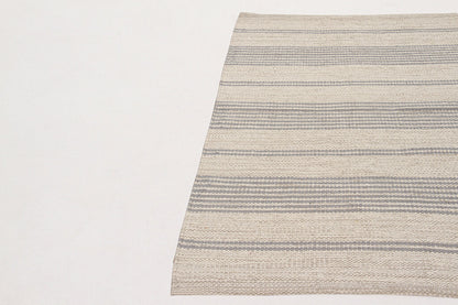 Tappeto in Cotone Grigio - Lavabile in Lavatrice | Ideale per la Cucina e il Bagno