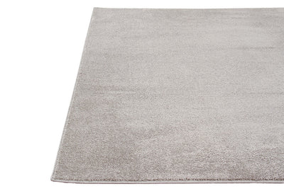 Tappeto tinta unita Soave Plain Light Grey - soffice ed elegante - CarpetLiving