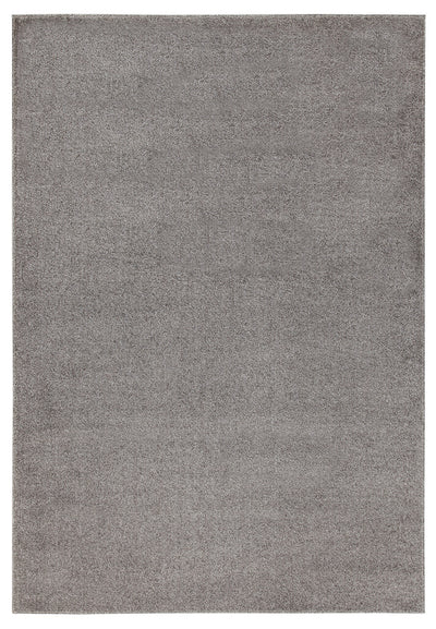 Tappeto tinta unita Soave Plain Grey - velluto chiaro e resistente - CarpetLiving