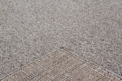 Tappeto tinta unita Soave Plain Grey - velluto chiaro e resistente - CarpetLiving