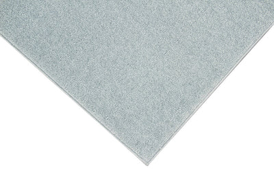 Tappeto tinta unita Soave Plain Blue - velluto azzurro e morbido - CarpetLiving