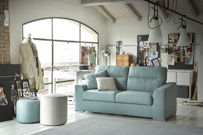 Tappeto tinta unita Soave Plain Blue - velluto azzurro e morbido - CarpetLiving