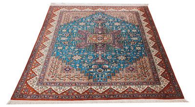 Tappeto Persiano QUM in seta 206x142cm