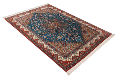 Tappeto Persiano QUM in seta 206x142cm