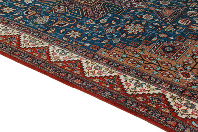 Tappeto Persiano QUM in seta 206x142cm