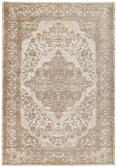 Tappeto Argentella - Beige - Design Vintage Astratto con sfumature colore | elegante per soggiorno e camera da letto - CarpetLiving
