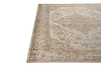 Tappeto Argentella - Beige - Design Vintage Astratto con sfumature colore | elegante per soggiorno e camera da letto - CarpetLiving
