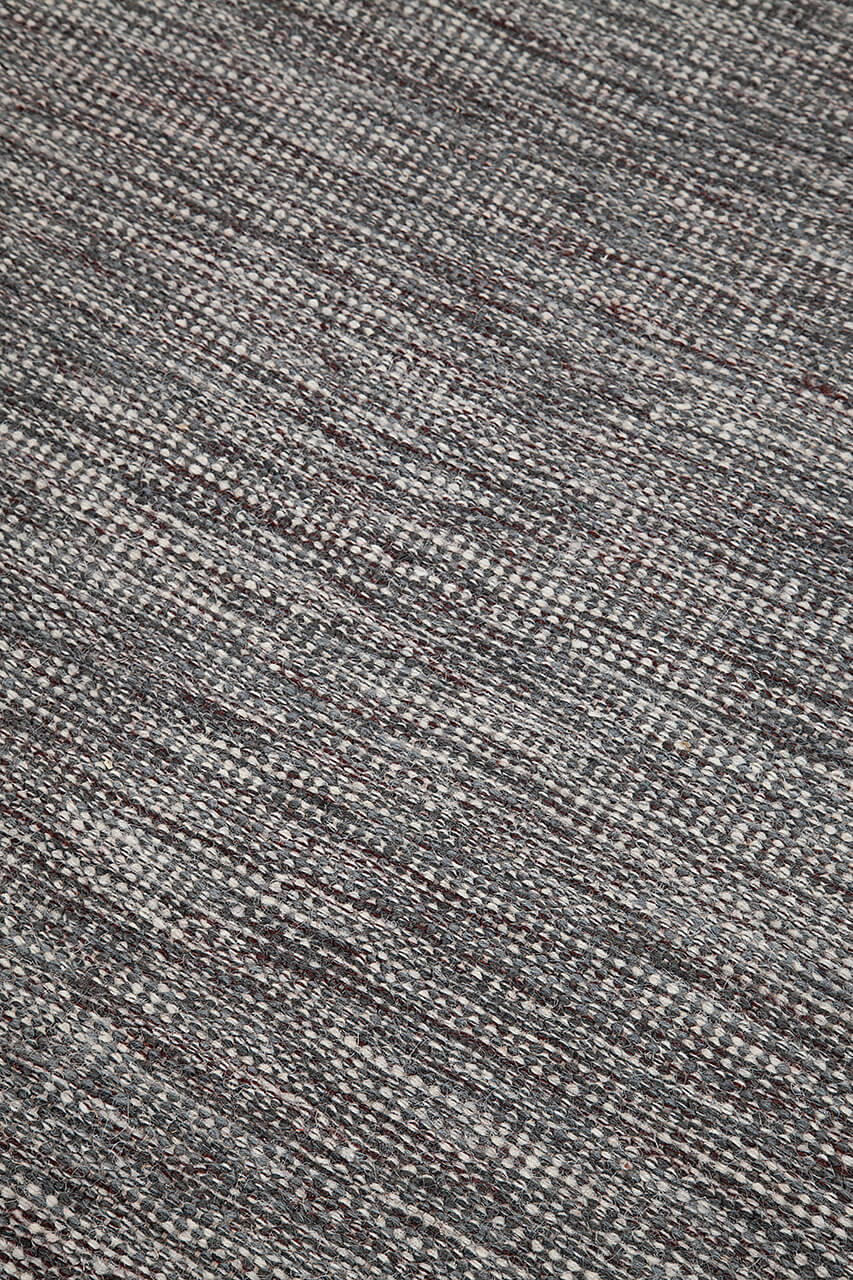Tappeto New Trento Grey/Blue – Design Nordico in Lana e Cotone