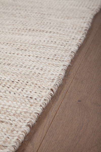 Tappeto Premium in Lana Bianco - New Trento - Tinta Unita - CarpetLiving